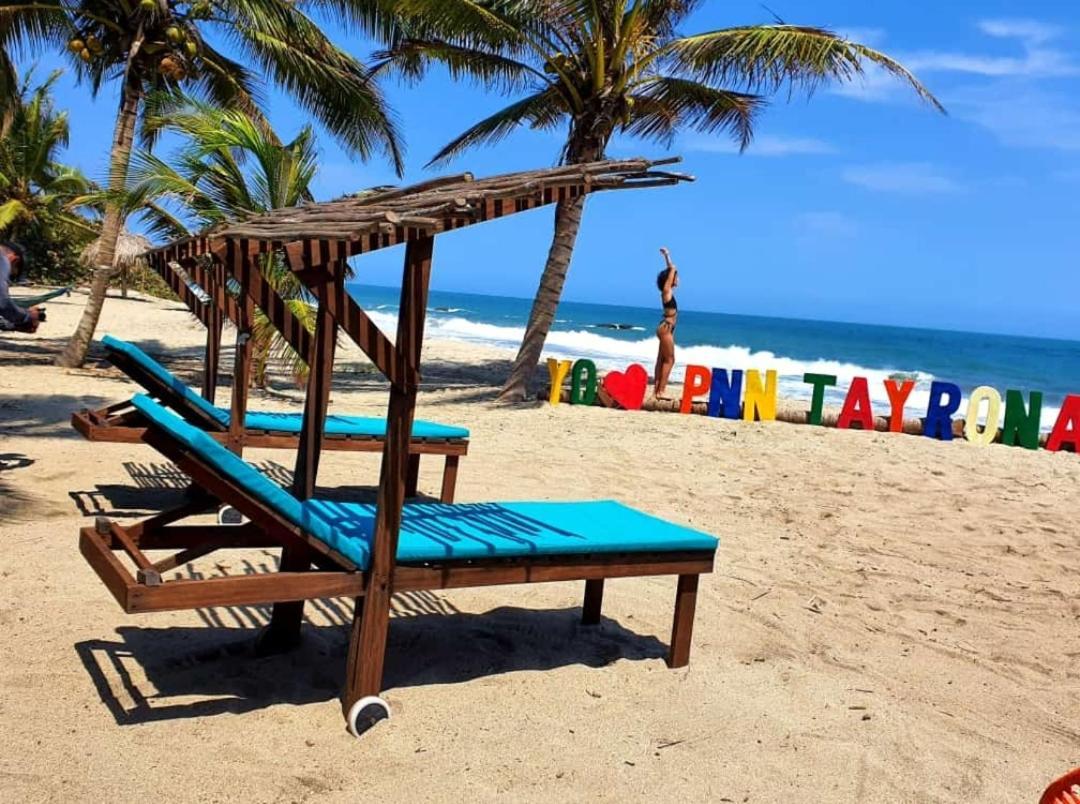 Camping Castilletes Parque Tayrona Bed & Breakfast เอลไซโน ภายนอก รูปภาพ