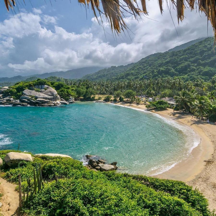 Camping Castilletes Parque Tayrona Bed & Breakfast เอลไซโน ภายนอก รูปภาพ
