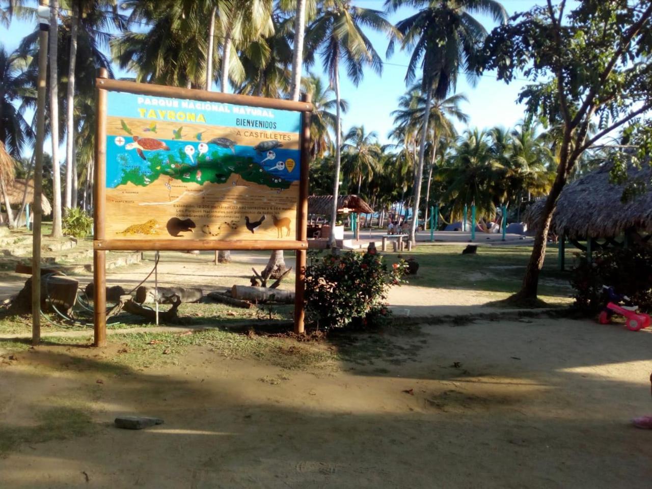 Camping Castilletes Parque Tayrona Bed & Breakfast เอลไซโน ภายนอก รูปภาพ